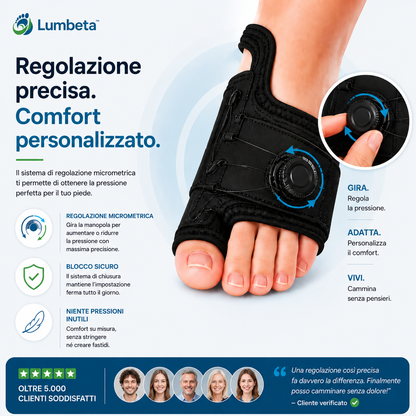 Correttore Regolabile per Alluce Valgo