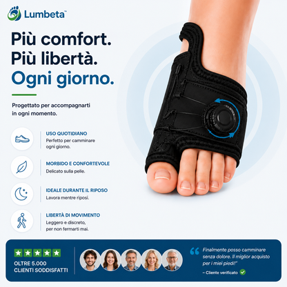 Correttore Regolabile per Alluce Valgo